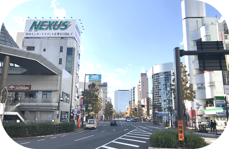 高崎駅西口周辺写真