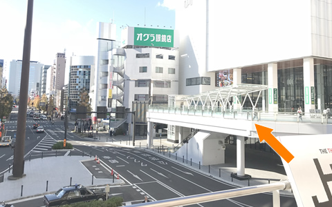 高崎駅からの徒歩経路・参考写真03