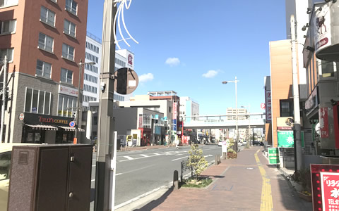 高崎駅からの徒歩経路・参考写真07