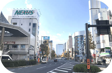 高崎駅西口周辺写真