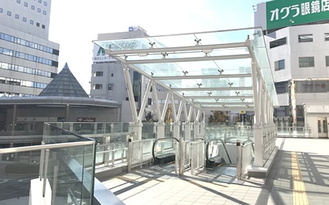 高崎駅からの徒歩経路・参考写真04