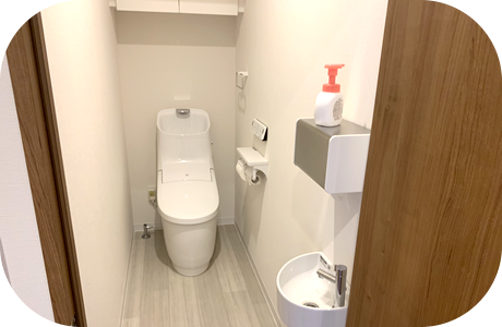 会議室内トイレ